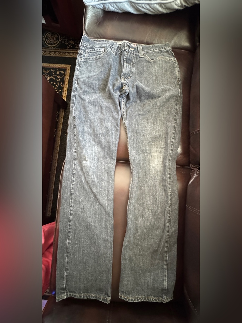 Levi's Slim Straight 514 Jeans in Charcoal Black